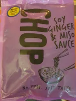 Soy ginger & miso sauce