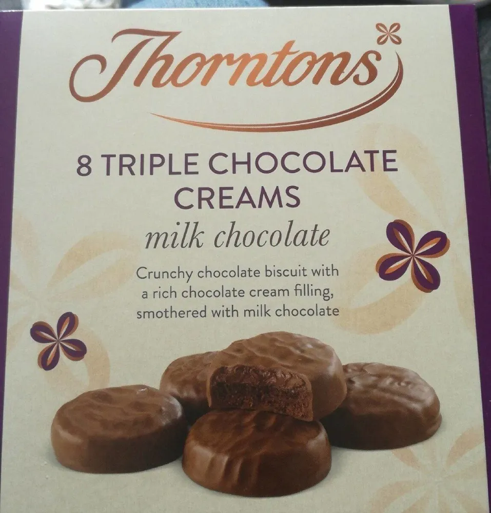 Thorntons triple chocolate creams