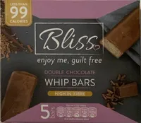 Double chocolate whip bars