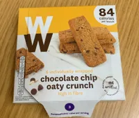 Weight Watchers chocolate chip oaty crunch