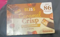 Cramel crisp salted caramel bars