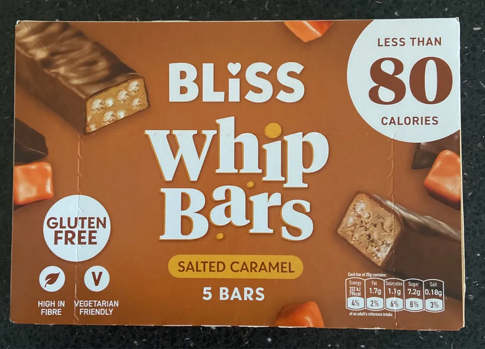 Salted Caramel Whip Bar