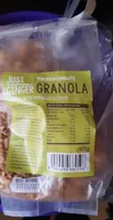 Granola with crystallised