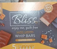 Salted caramel whip bars