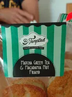 Matcha green tea  macadamia nut friand