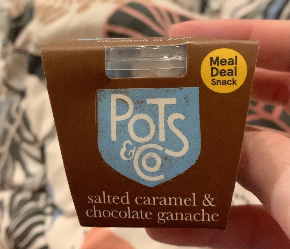 Salted carmel & chocolate ganache