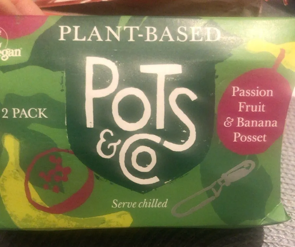 Passion Fruit & Banana Posset