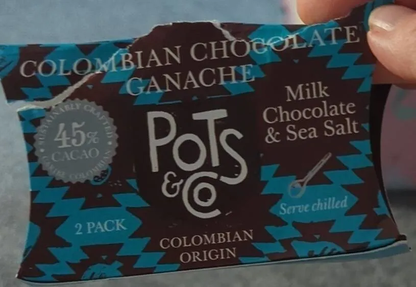 Colombian chocolate ganache