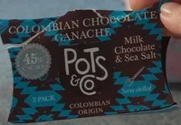 Colombian chocolate ganache
