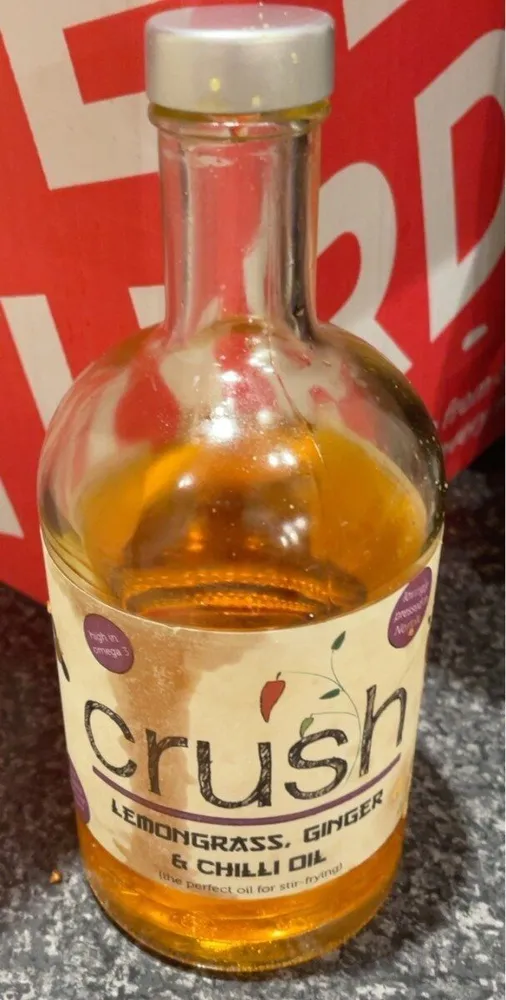 Lemongrass, ginger & chilli oil