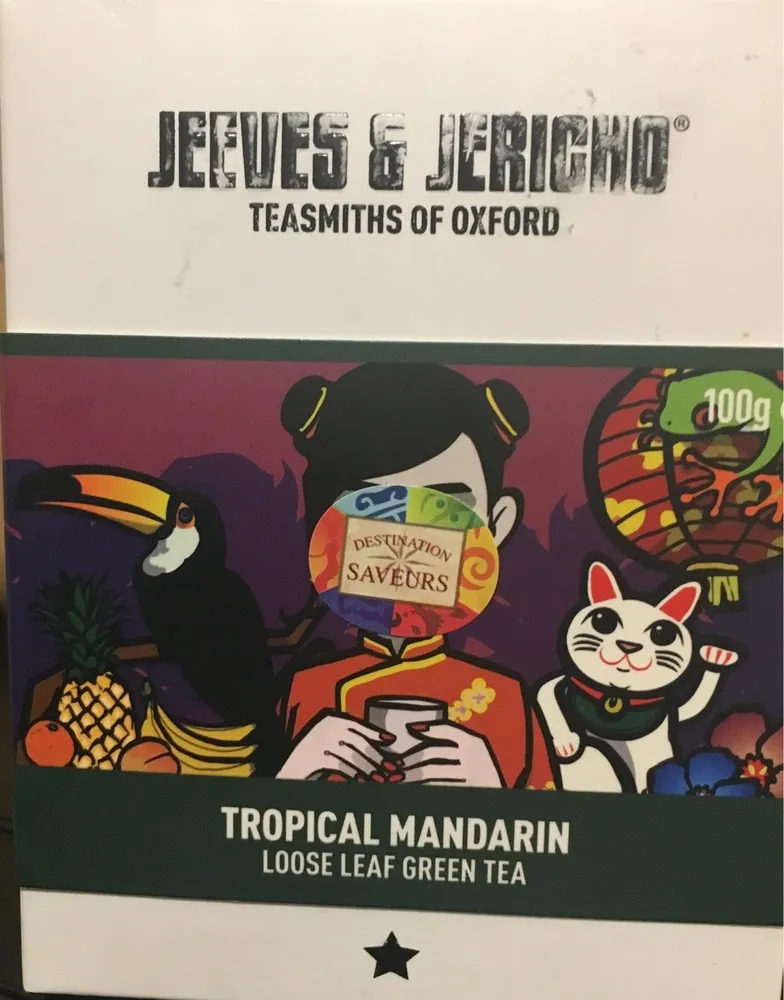 Thé vert tropical mandarin