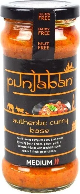 Punjaban Authentic Curry Base - Medium