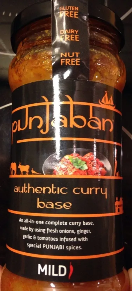 Authentic curry base