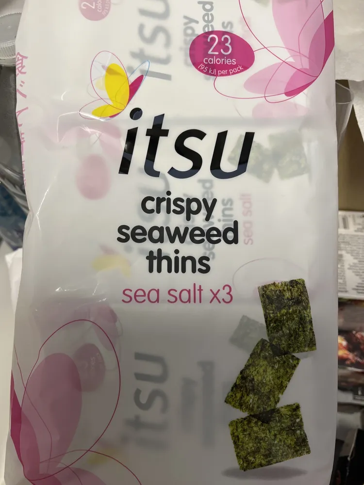Crispy seaweed thins