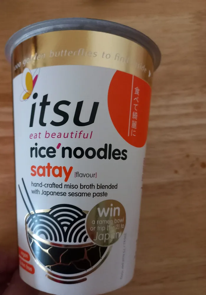 Rice noodles Satay flavour