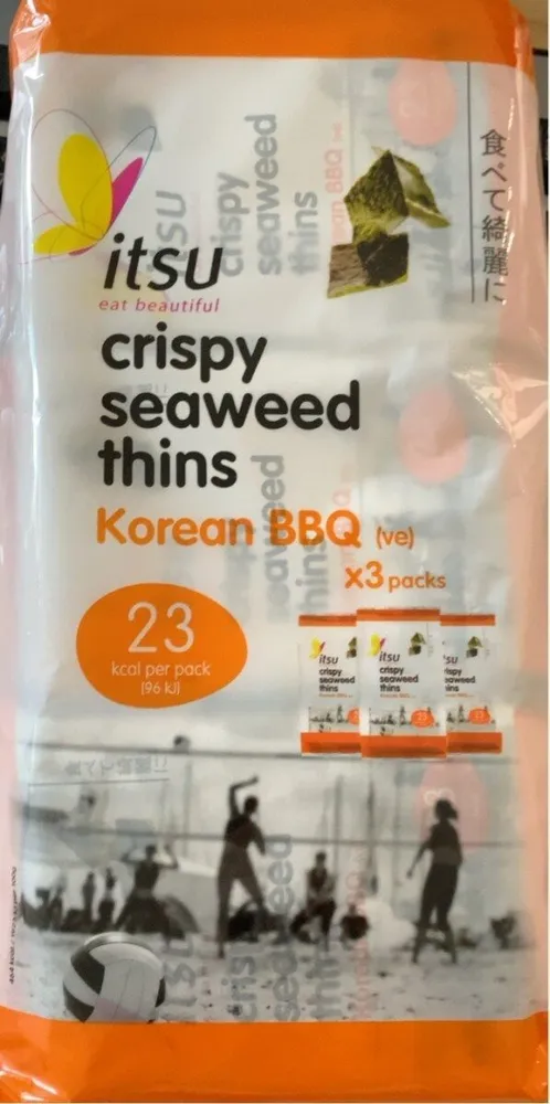 Crispy seaweed thins (BBQ)