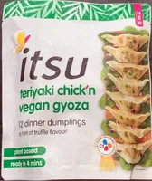 Teriyaki chick’n vegan gyoza