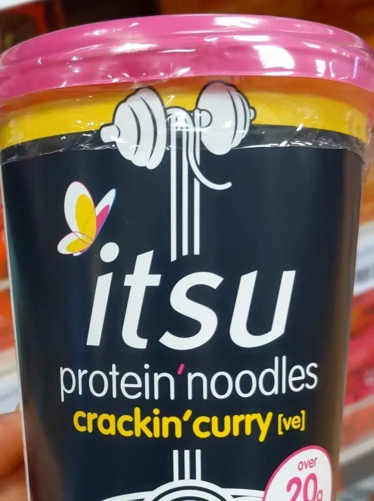 Itsu protein noodles crackin'curry