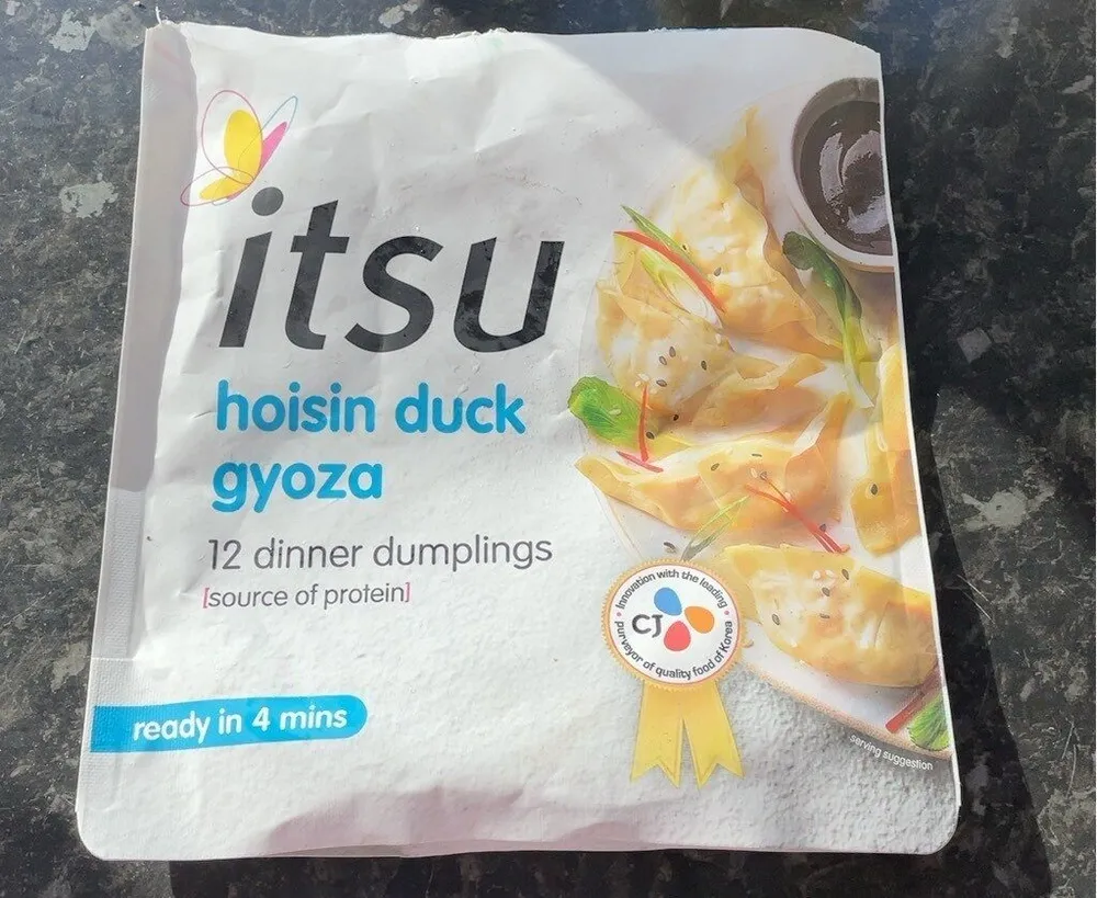 hoisin duck gyoza