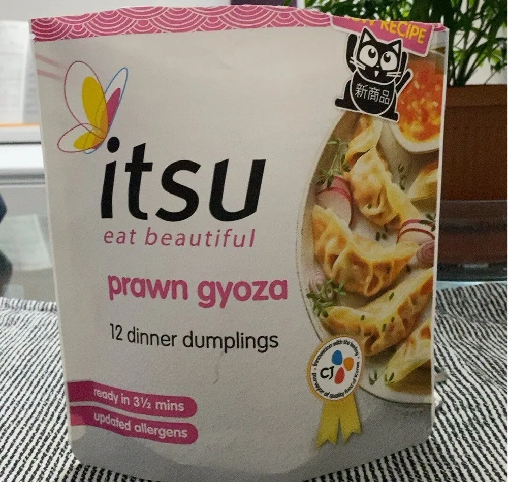 Prawn gyoza