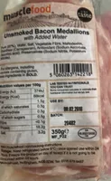 Unsmoked Bacon Medaillons