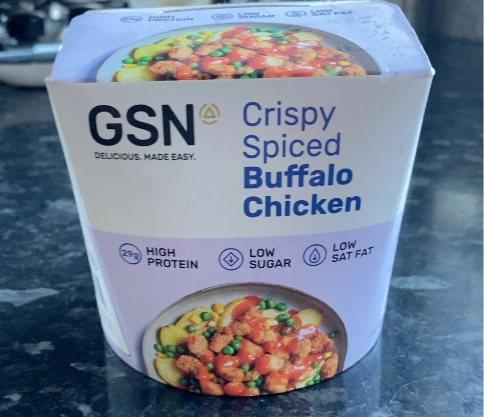 Crispy spiced buffalo chicken