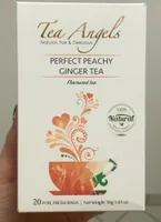 Perfectly peachy ginger tea
