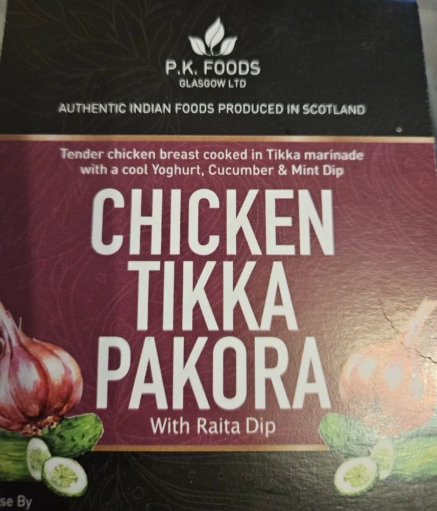 Chicken Tikka Pakora