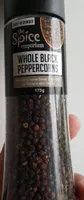 whole black peppercorns