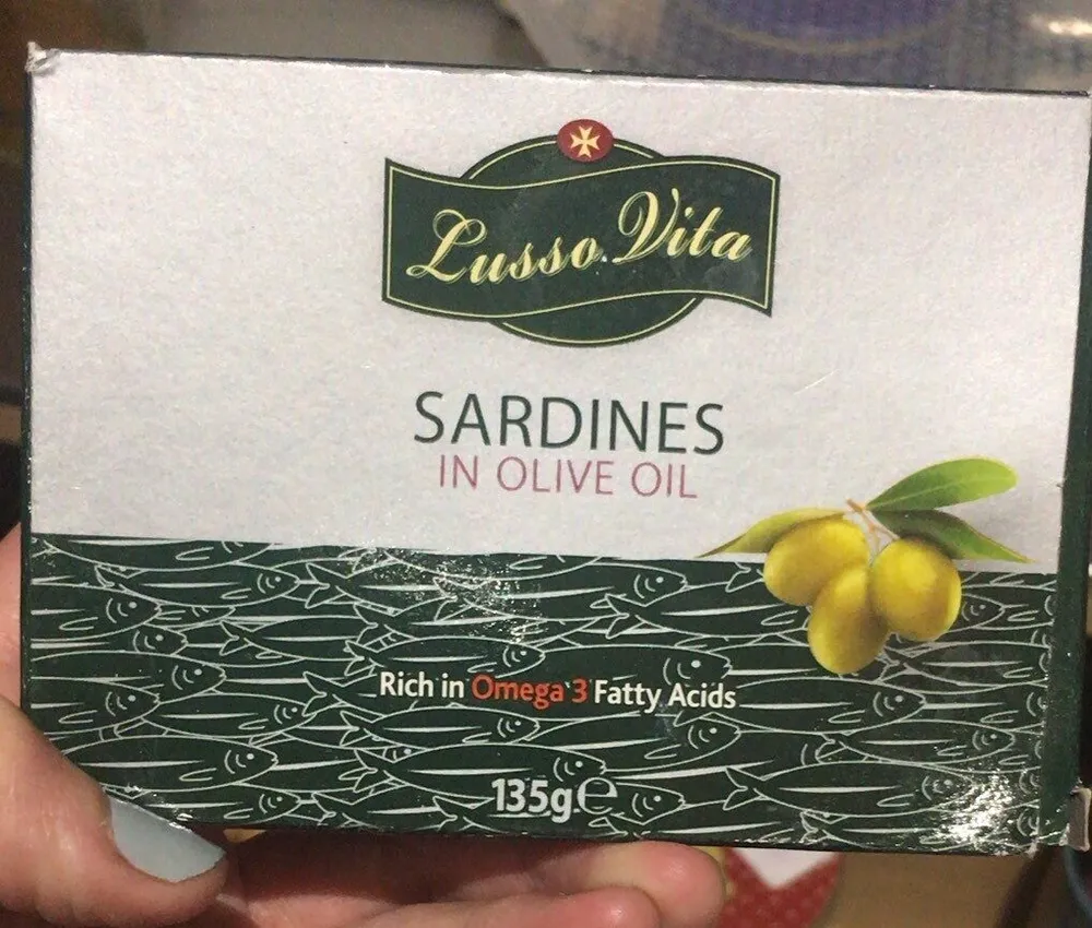 Sardines in olive oil