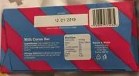 Milk cocoa bar