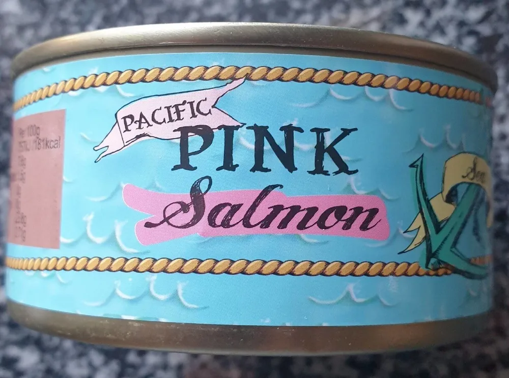 Pink salmon in brine