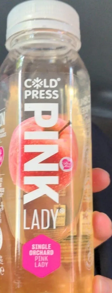 Cold press pink lady apple juice
