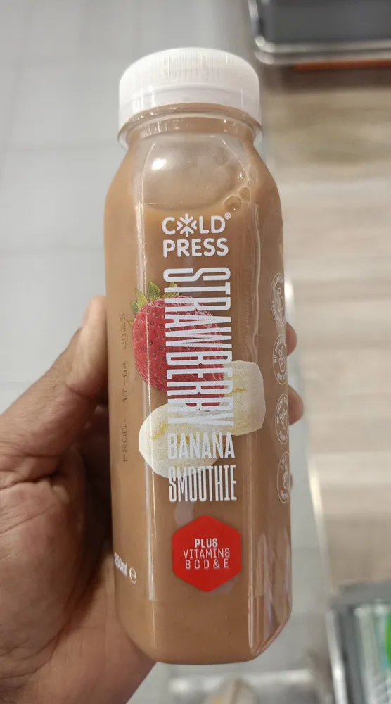 Coldpress Strawberry & Banana 250ML