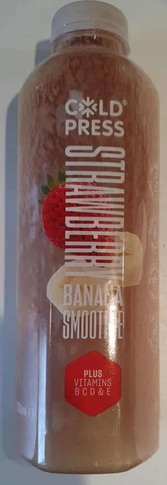 Banana strawberry smoothie