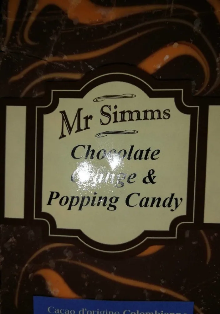 Chocolate Orange & Popping Candy
