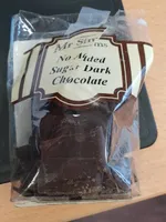 Chocolat noir sans sucre ajoute