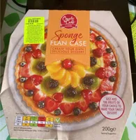 Sponge flan case