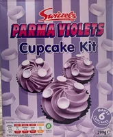 Parma violets cupcake kit