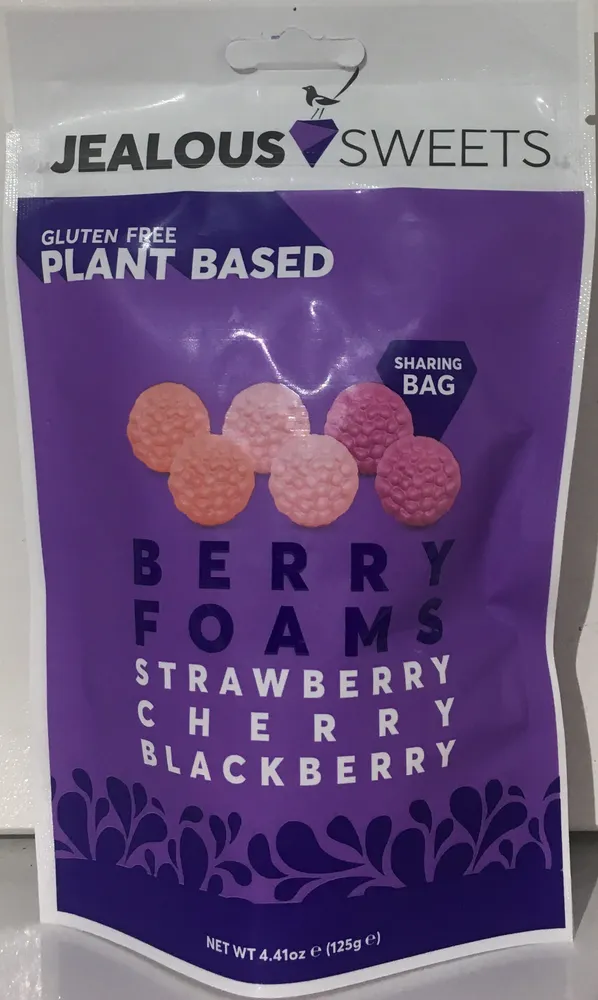 Berry Foams Strawberry Cherry Blackberry