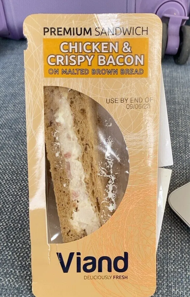 Chicken and crispy bacon