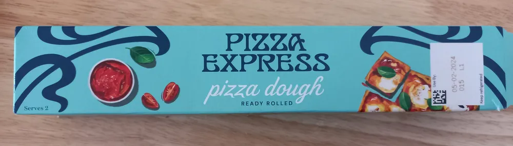 Pre-rolled pizza dough