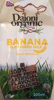Banana flavoured milk