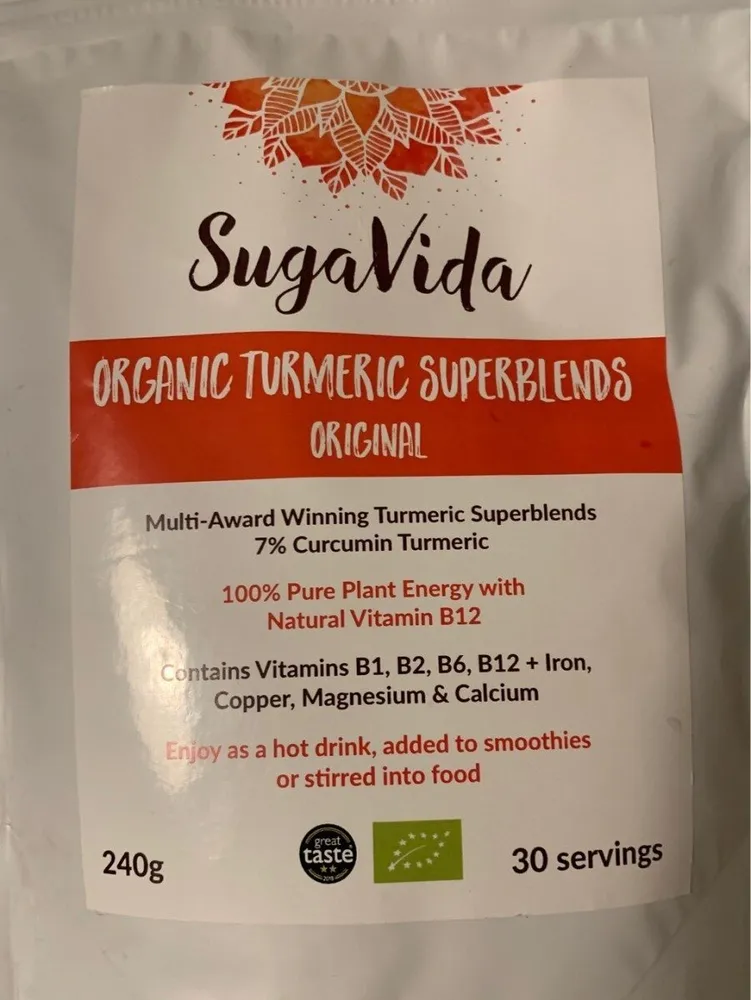Organic tuemeric superblends original