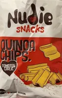 Quinoa chips. Tomato & garlic