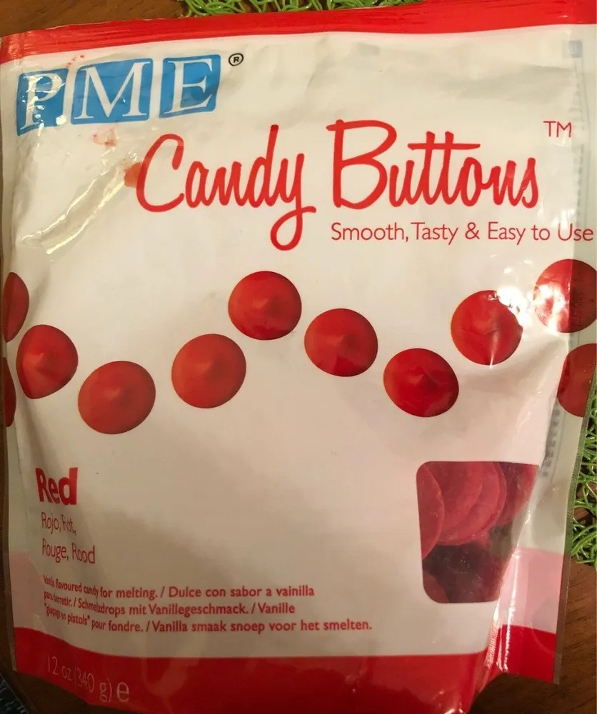 Pme Candy Buttons Red