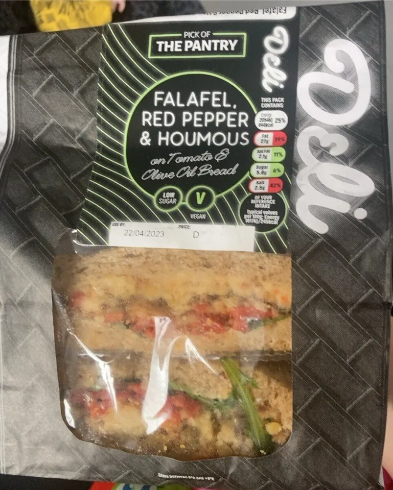Falafel sandwich