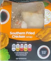 Southern Fried Chicken Wrap