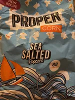 Sea Salted Popcorn