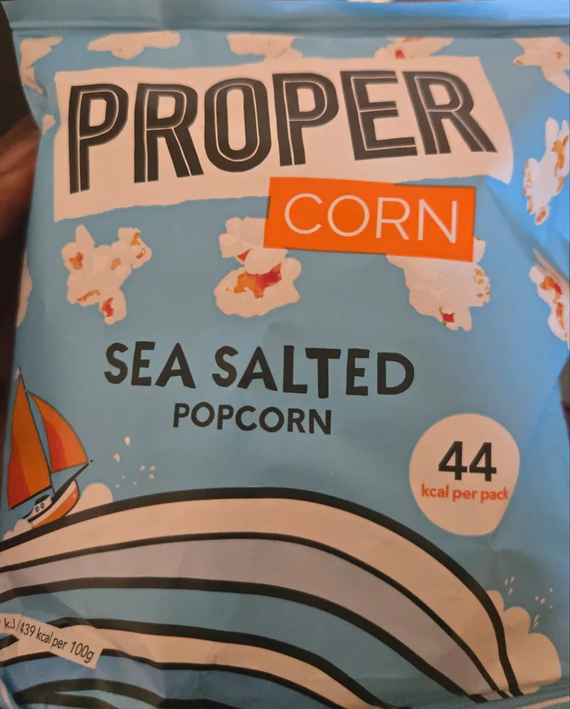 SEA SALTED POPCORN